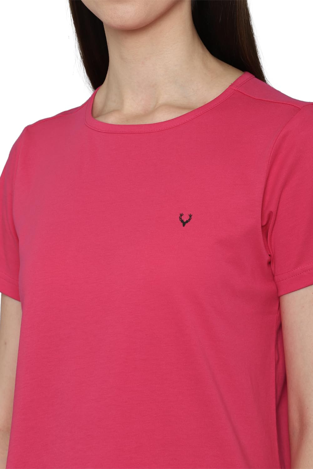 Women's Essential Cotton Crew-Neck T-Shirt - Image 30