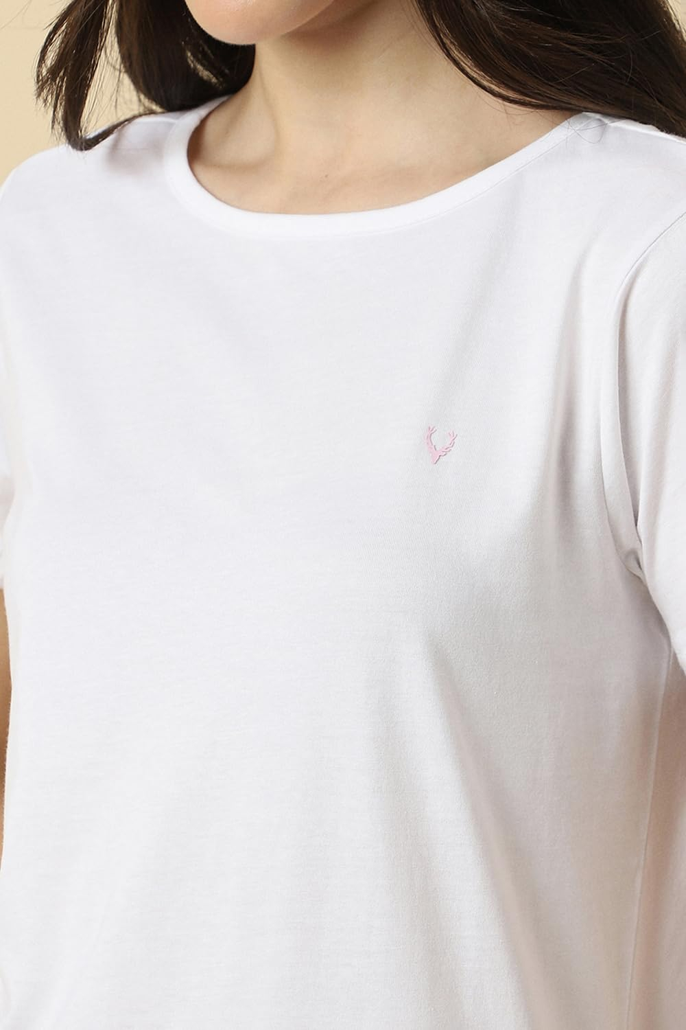 Women's Essential Cotton Crew-Neck T-Shirt - Image 35