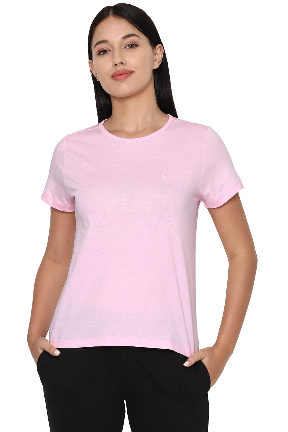 Women's Essential Cotton Crew-Neck T-Shirt - Image 37