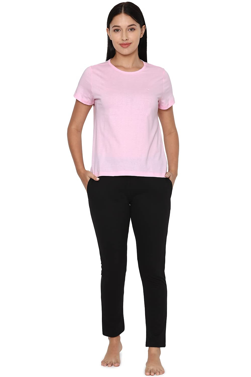 Women's Essential Cotton Crew-Neck T-Shirt - Image 41