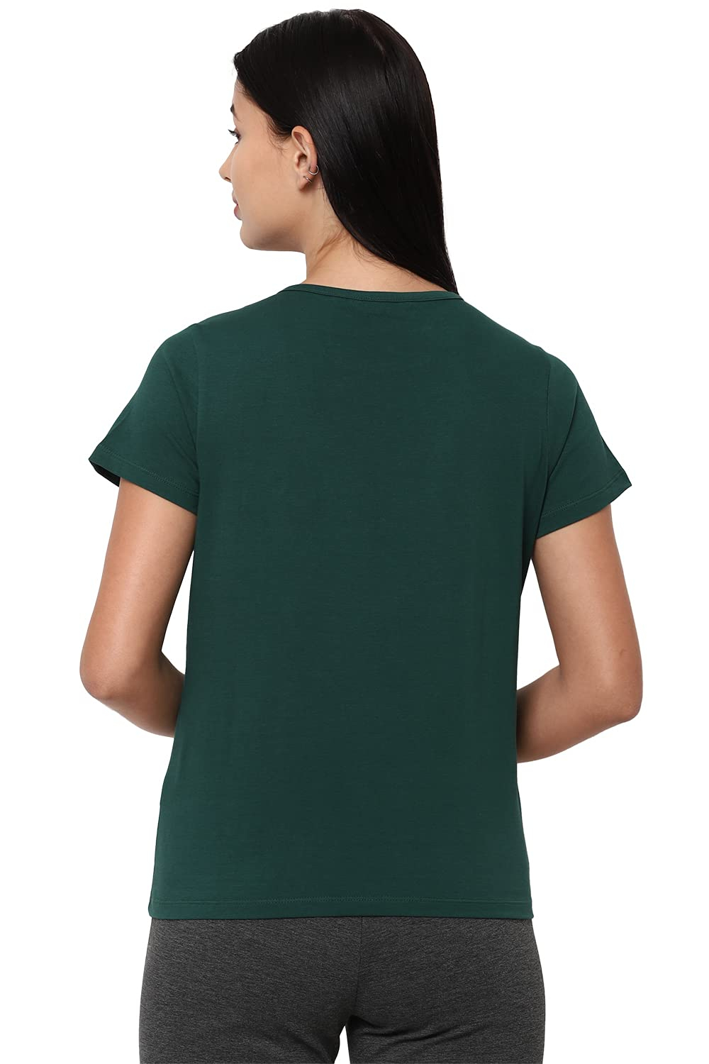Women's Essential Cotton Crew-Neck T-Shirt - Image 44