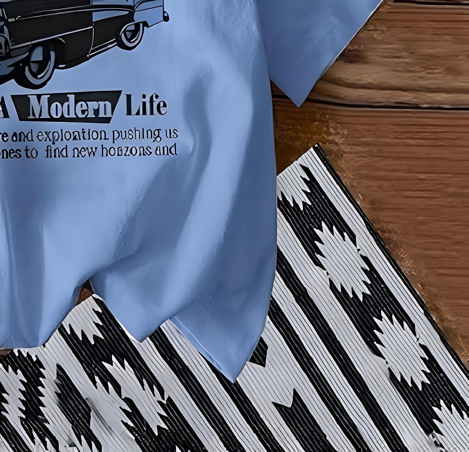 Women's Oversized Printed Cotton T-Shirt - Image 14