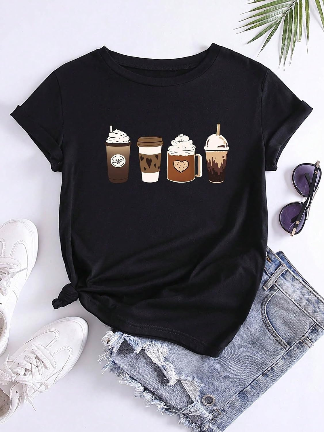 Women's Oversized Printed Cotton T-Shirt - Image 24