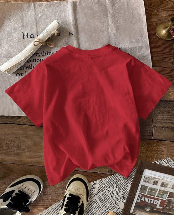Women's Oversized Printed Cotton T-Shirt - Image 38