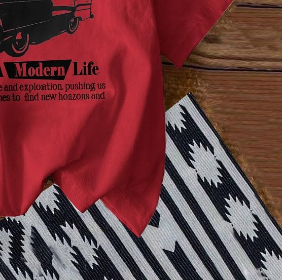 Women's Oversized Printed Cotton T-Shirt - Image 39