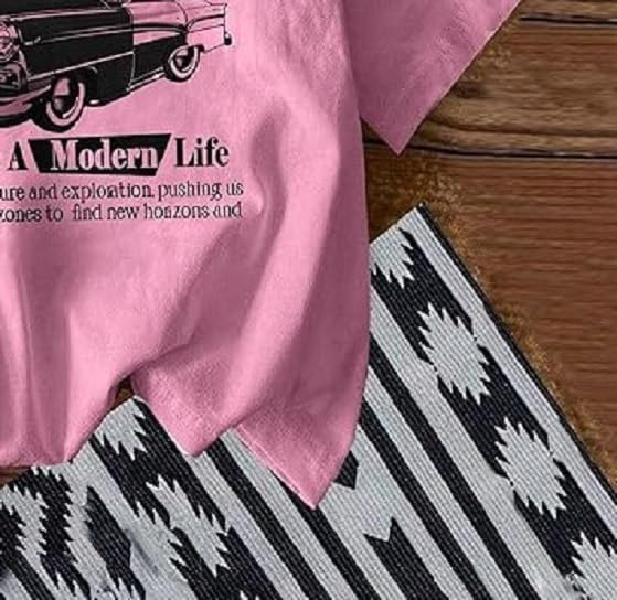 Women's Oversized Printed Cotton T-Shirt - Image 43