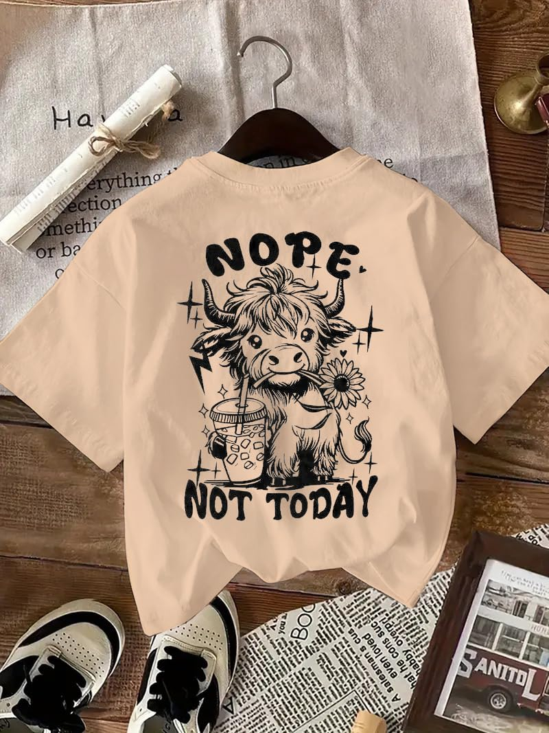 Women's Oversized Printed Cotton T-Shirt - Image 50