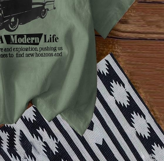 Women's Oversized Printed Cotton T-Shirt - Image 64