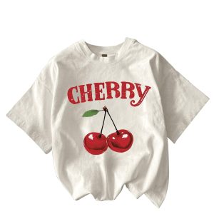 Women's Oversized Casual Print T-Shirt