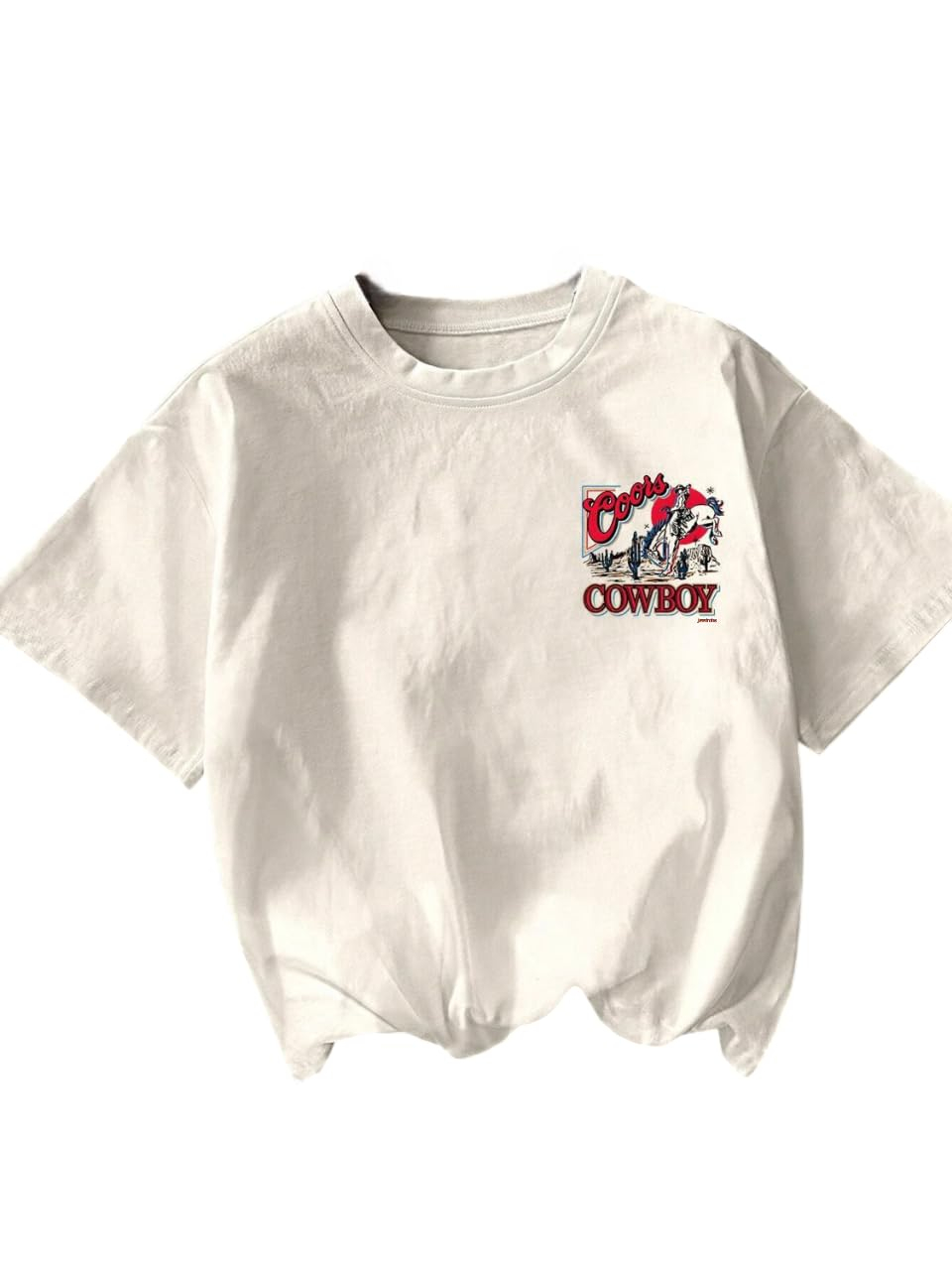 Women's Oversized Casual Print T-Shirt - Image 12