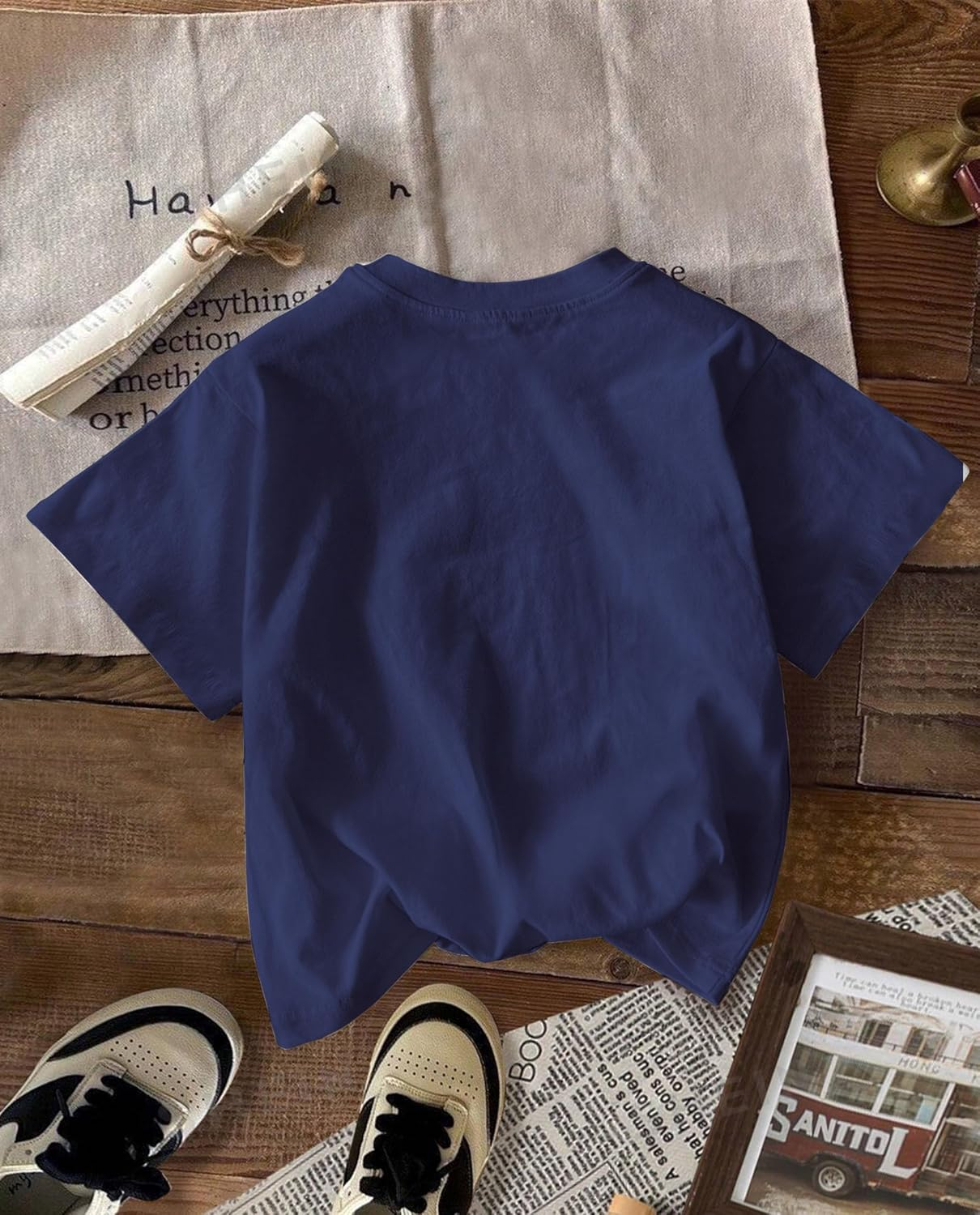 Women's Oversized Casual Print T-Shirt - Image 40