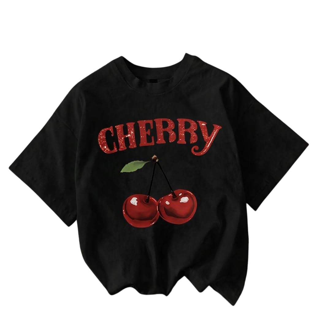 Women's Oversized Casual Print T-Shirt - Image 59