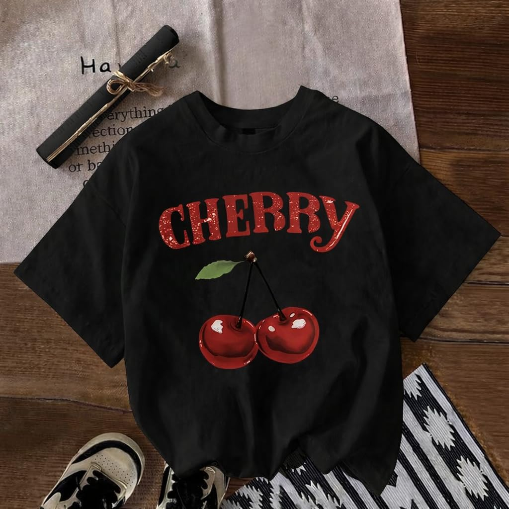 Women's Oversized Casual Print T-Shirt - Image 60