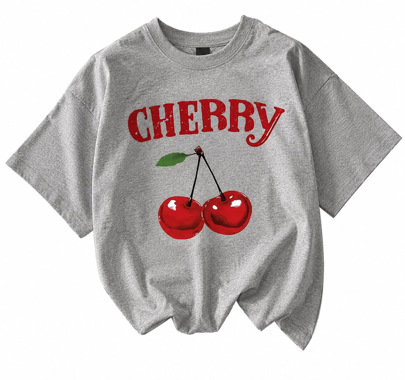 Women's Oversized Casual Print T-Shirt - Image 68