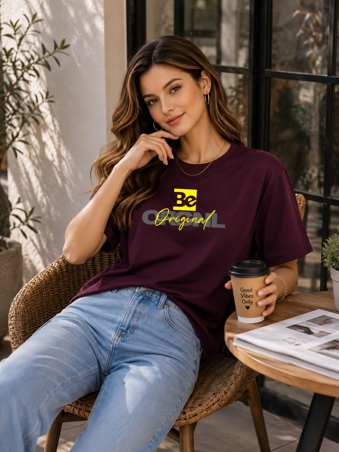 Women's Loose-Fit Graphic T-Shirt - Image 13
