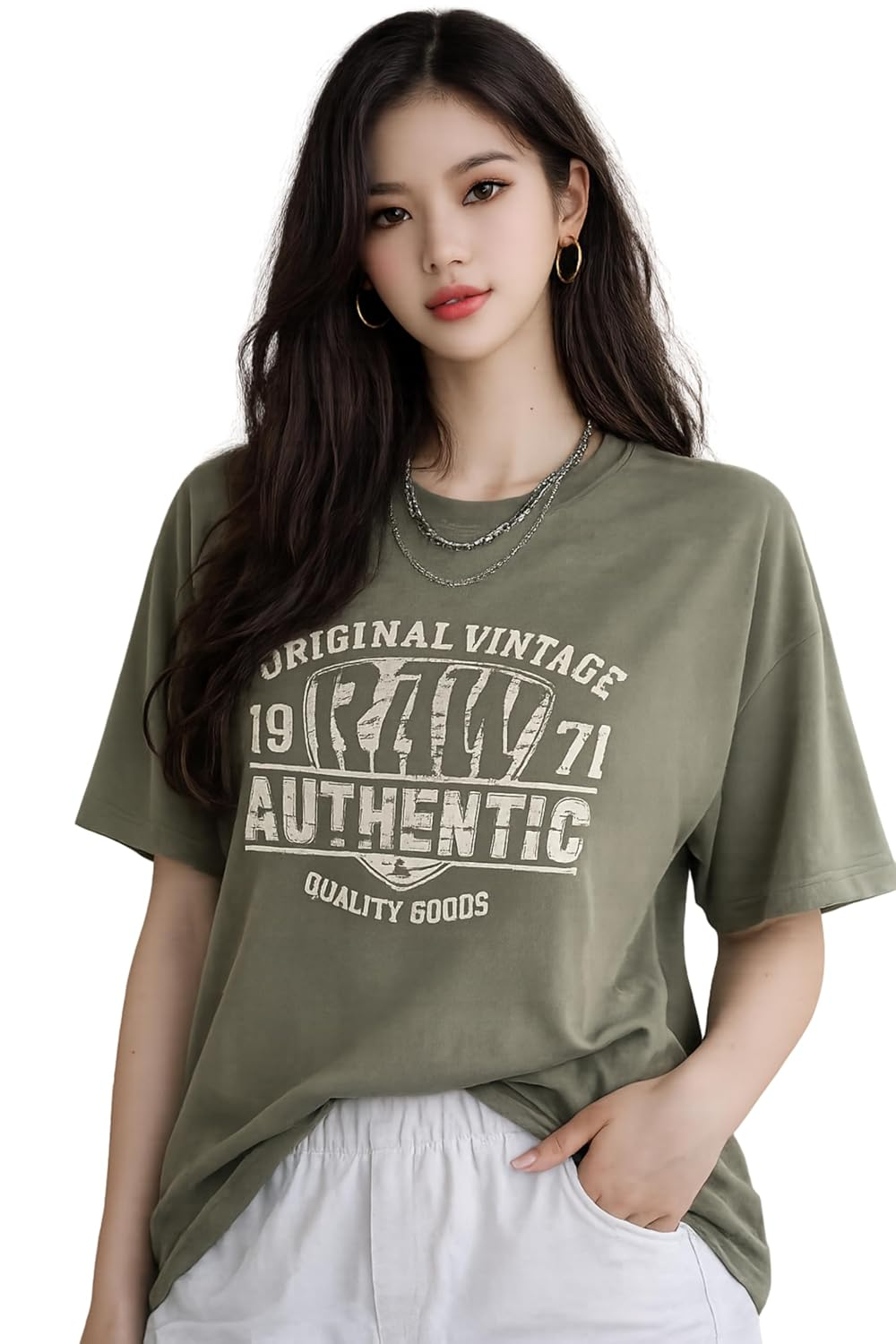 Women's Loose-Fit Graphic T-Shirt - Image 14