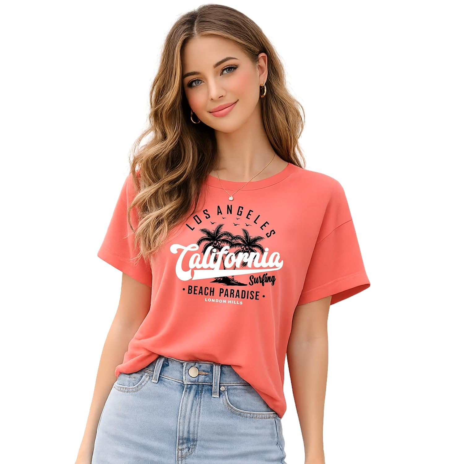 Women's Loose-Fit Graphic T-Shirt - Image 20