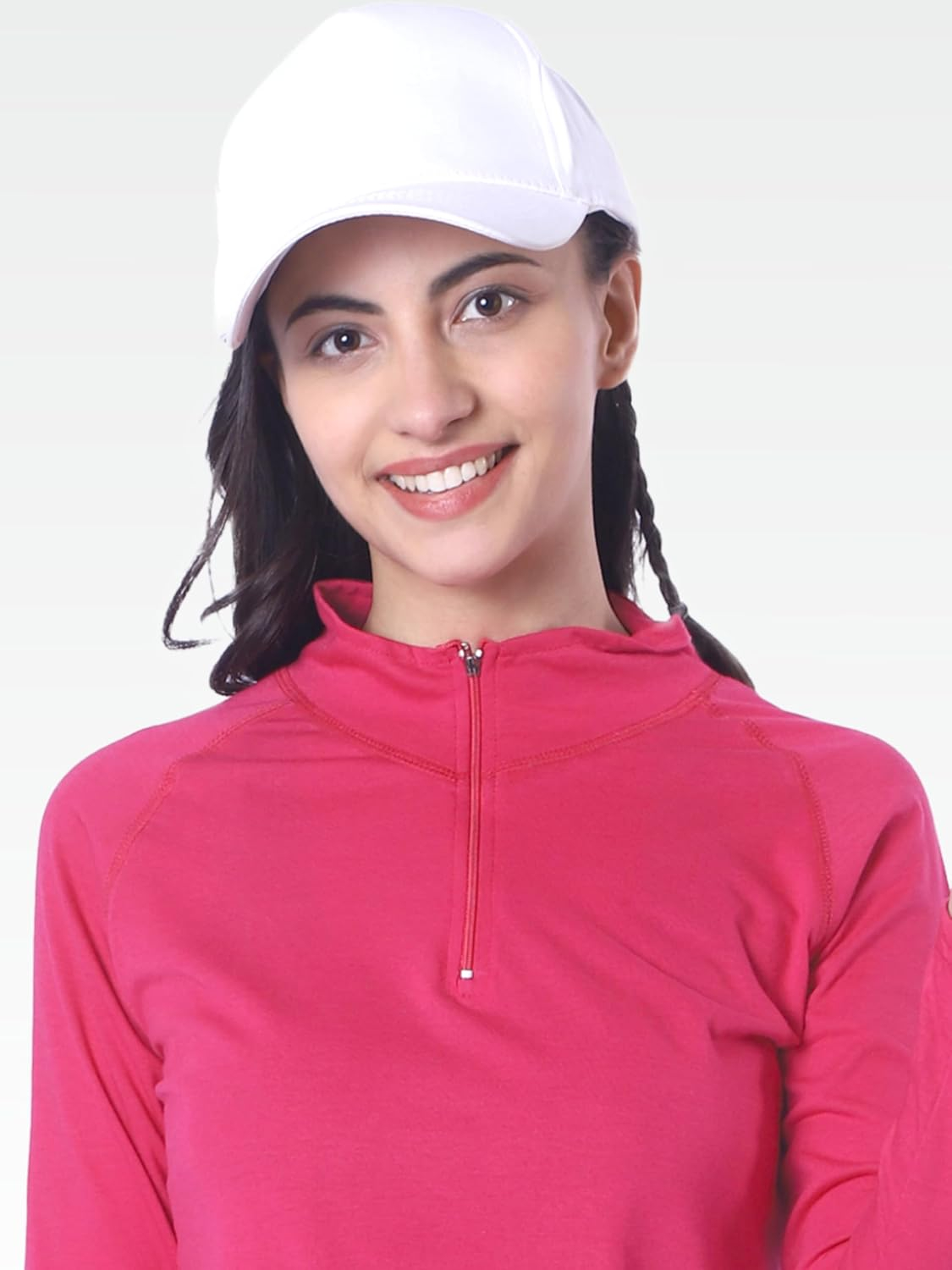 Women's Full-Sleeve Zip-Front T-Shirt - Image 34