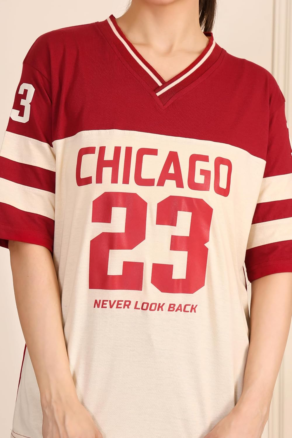 Women's Oversized Cotton Jersey T-Shirt - Image 11