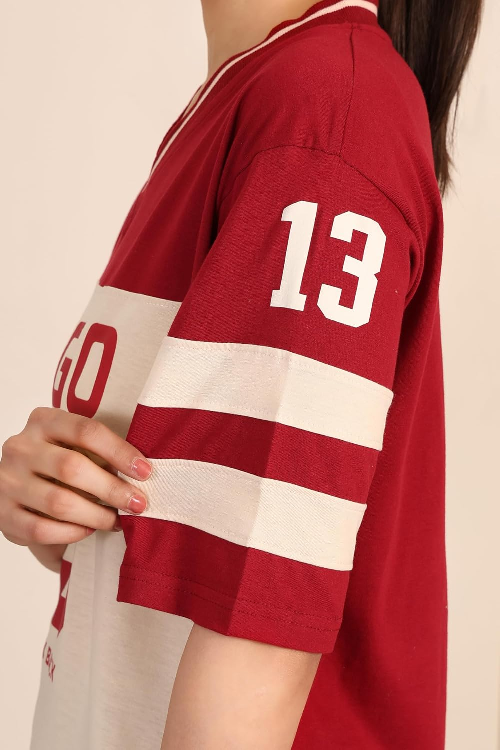 Women's Oversized Cotton Jersey T-Shirt - Image 12