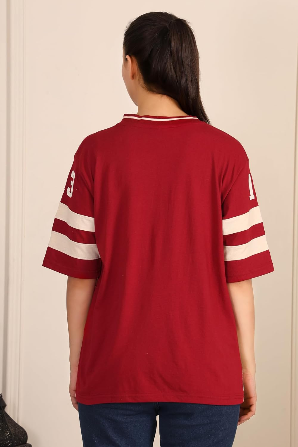 Women's Oversized Cotton Jersey T-Shirt - Image 13