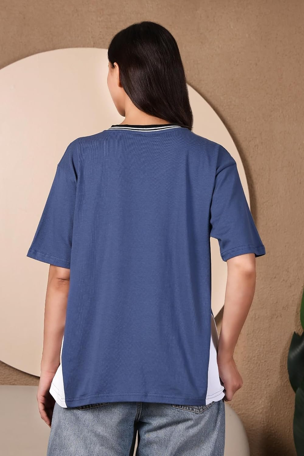 Women's Oversized Cotton Jersey T-Shirt - Image 23