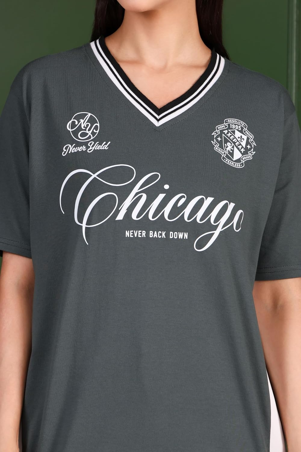 Women's Oversized Cotton Jersey T-Shirt - Image 36