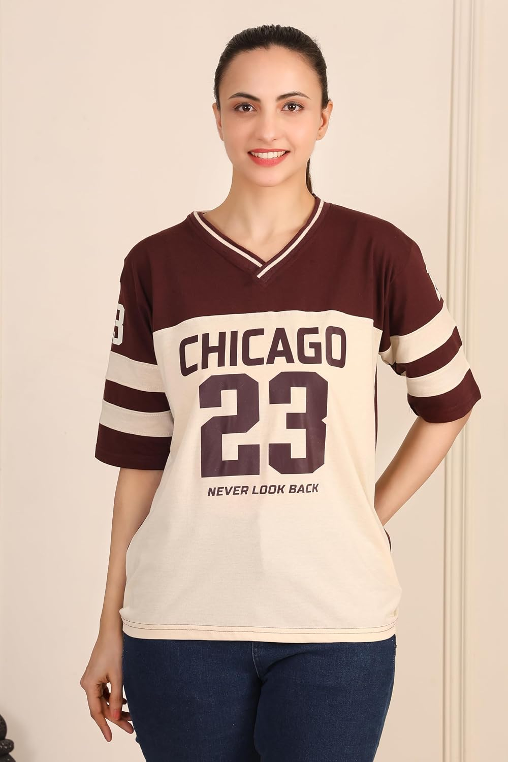 Women's Oversized Cotton Jersey T-Shirt - Image 67