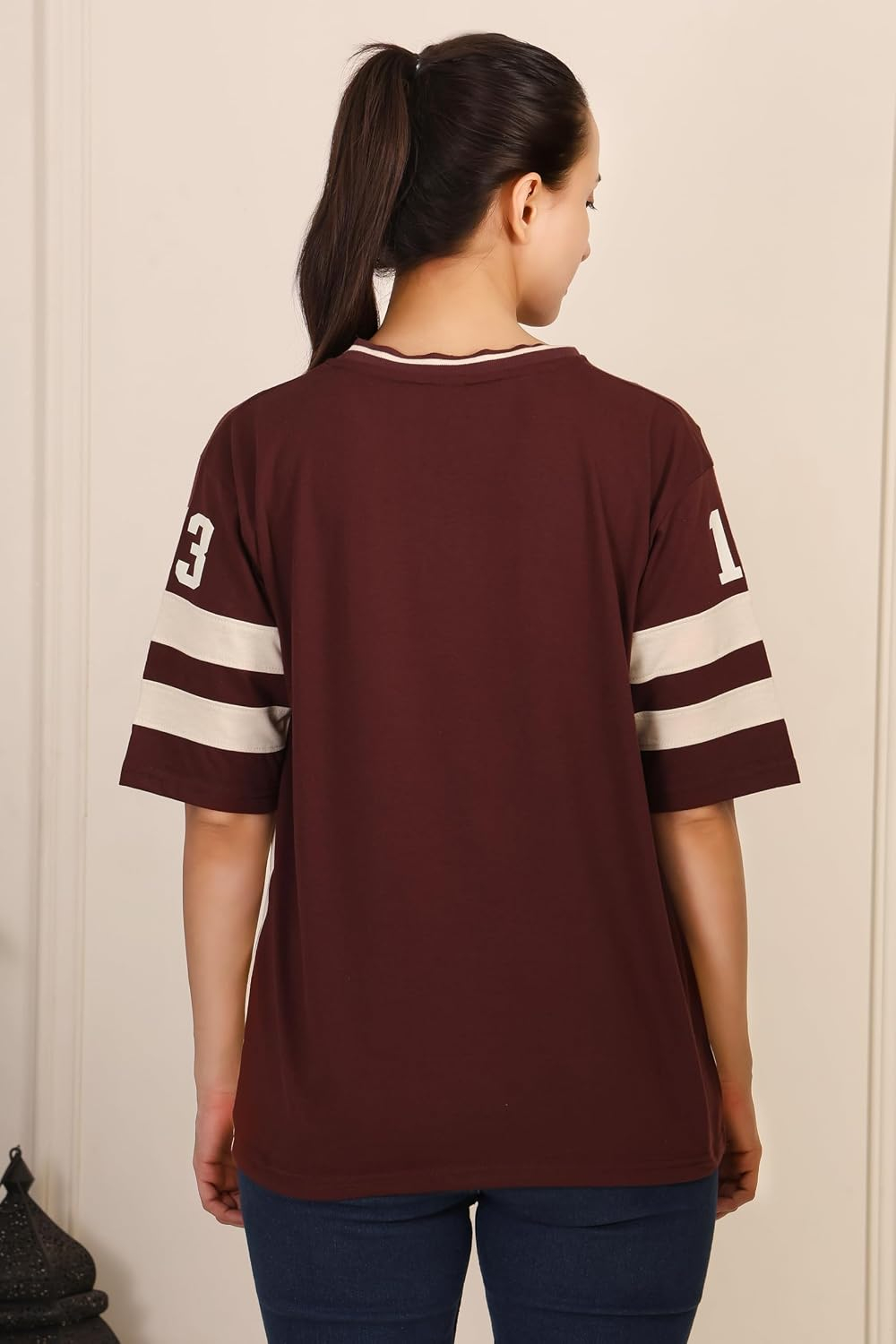 Women's Oversized Cotton Jersey T-Shirt - Image 70