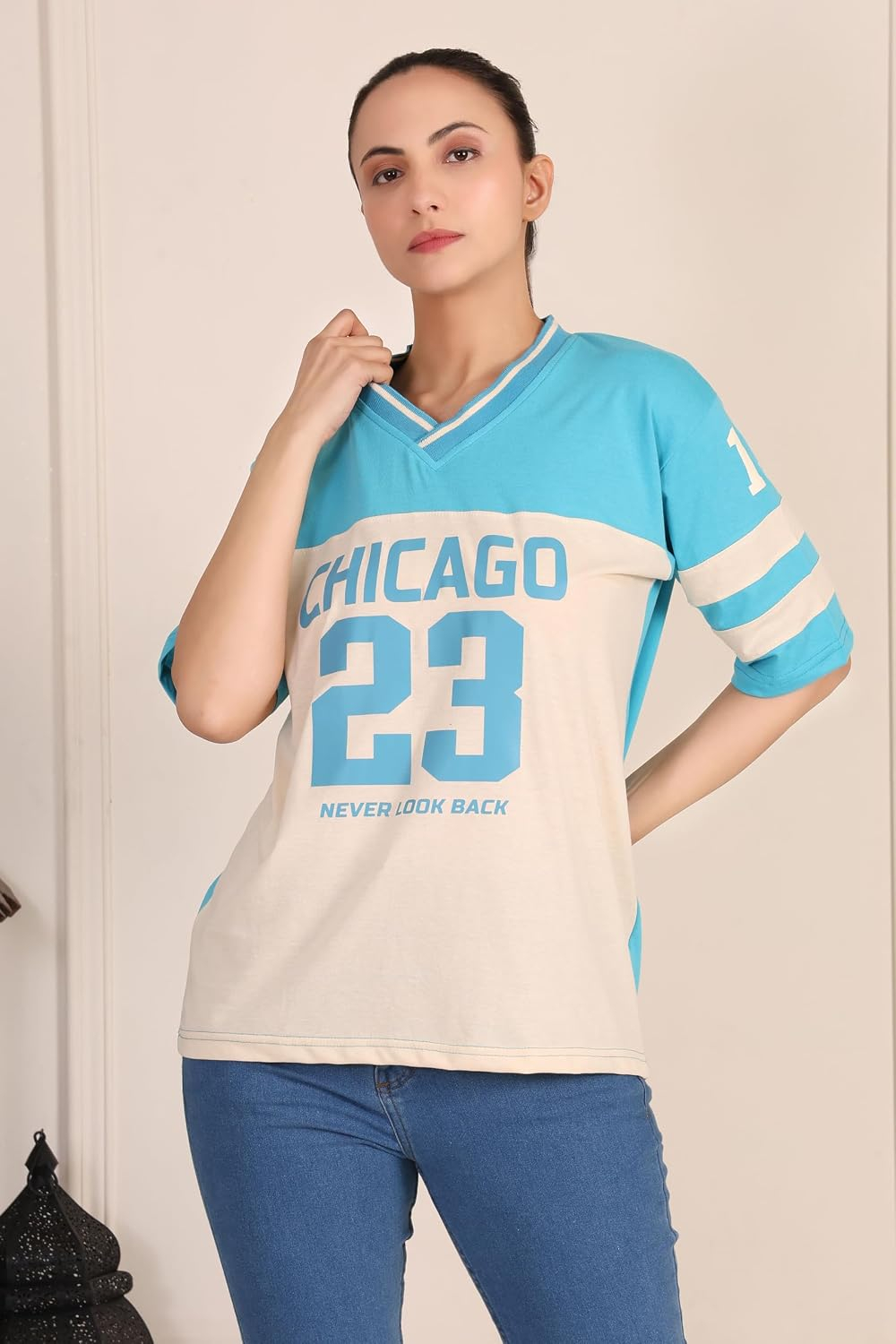 Women's Oversized Cotton Jersey T-Shirt - Image 84