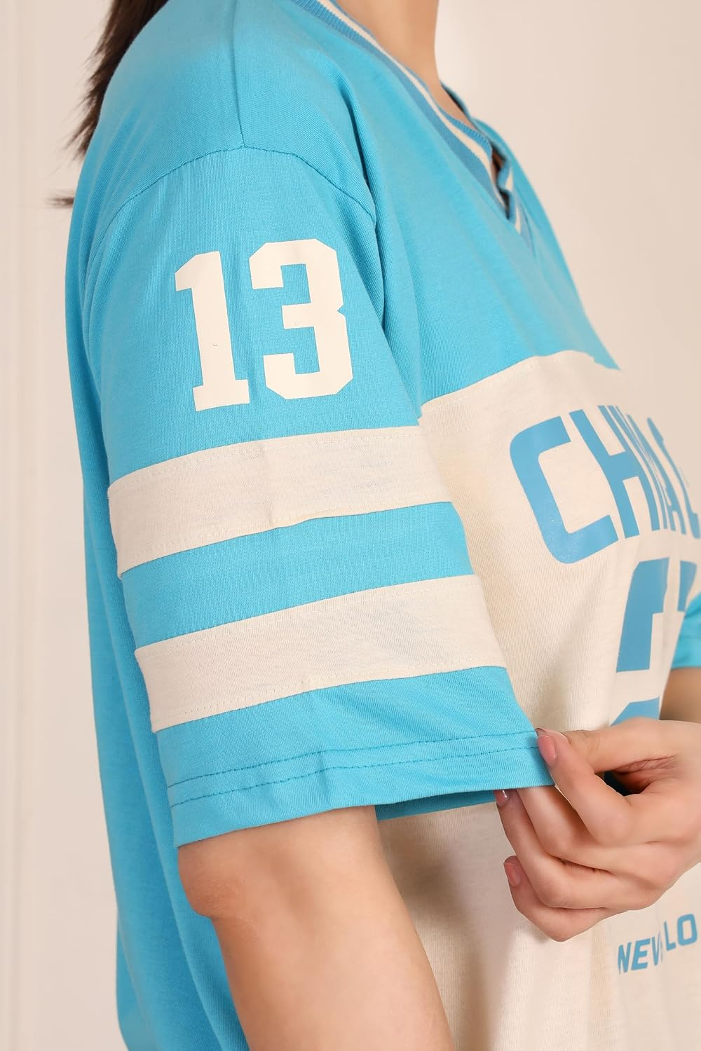 Women's Oversized Cotton Jersey T-Shirt - Image 85