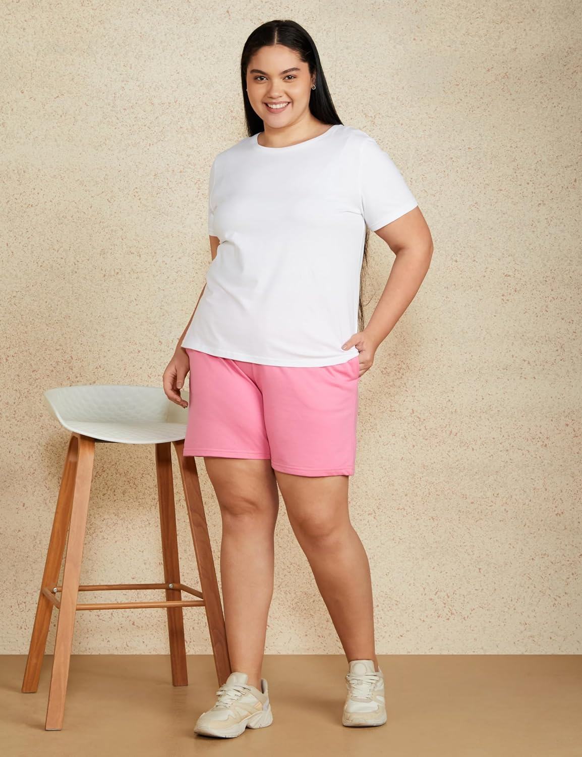 Women's Stretch Cotton Crew-Neck T-Shirt - Image 21