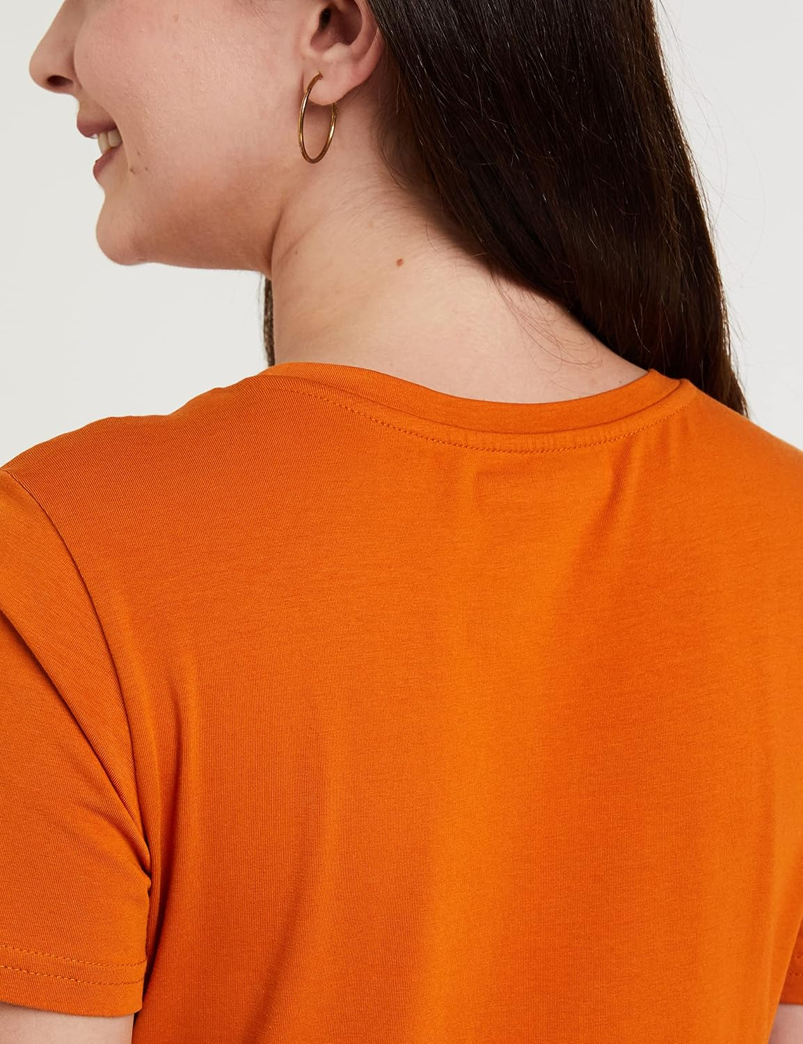 Women's Stretch Cotton Crew-Neck T-Shirt - Image 29