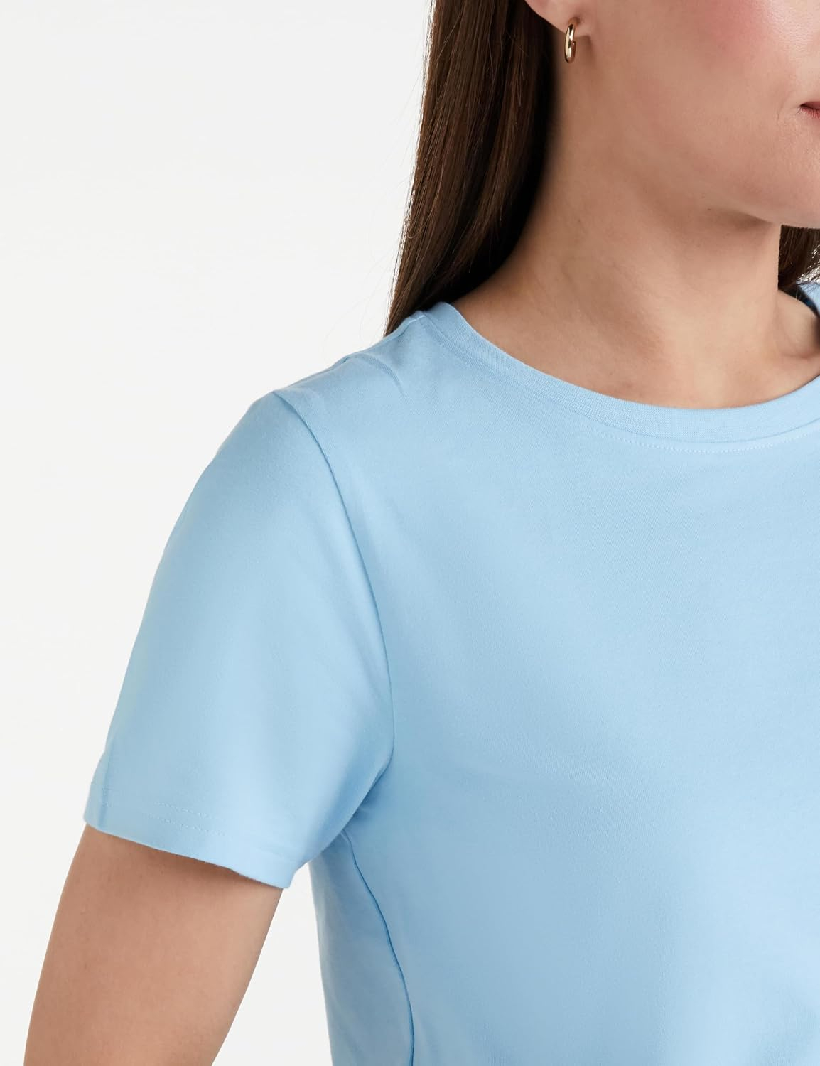 Women's Stretch Cotton Crew-Neck T-Shirt - Image 30