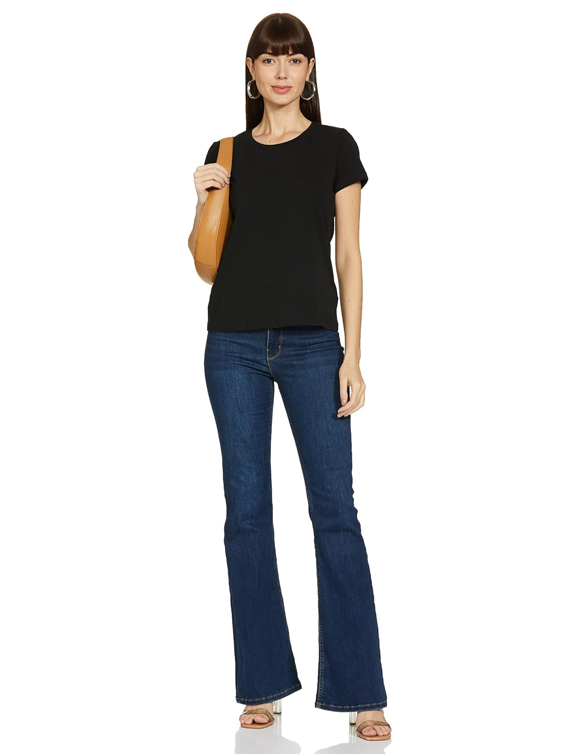 Women's Stretch Cotton Crew-Neck T-Shirt - Image 41