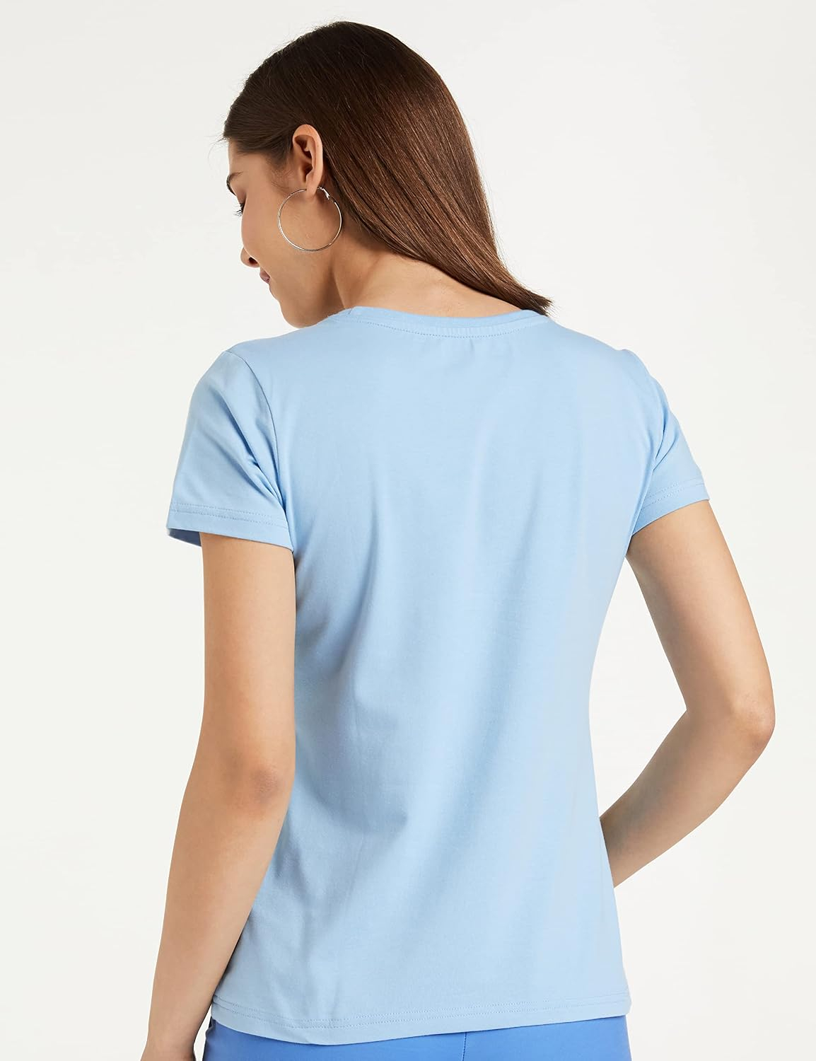 Women's Stretch Cotton Crew-Neck T-Shirt - Image 45
