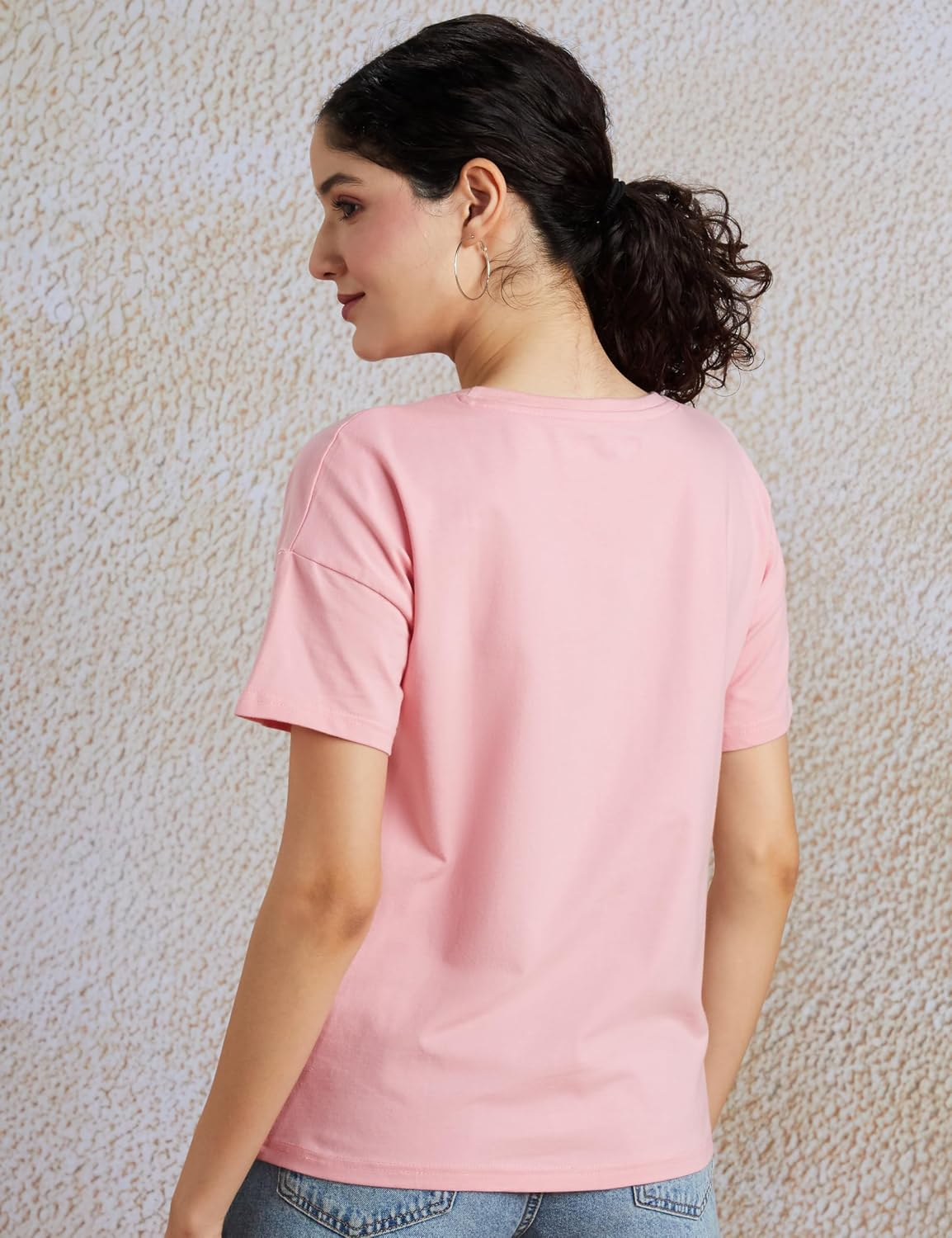 Women's Stretch Cotton Crew-Neck T-Shirt - Image 55