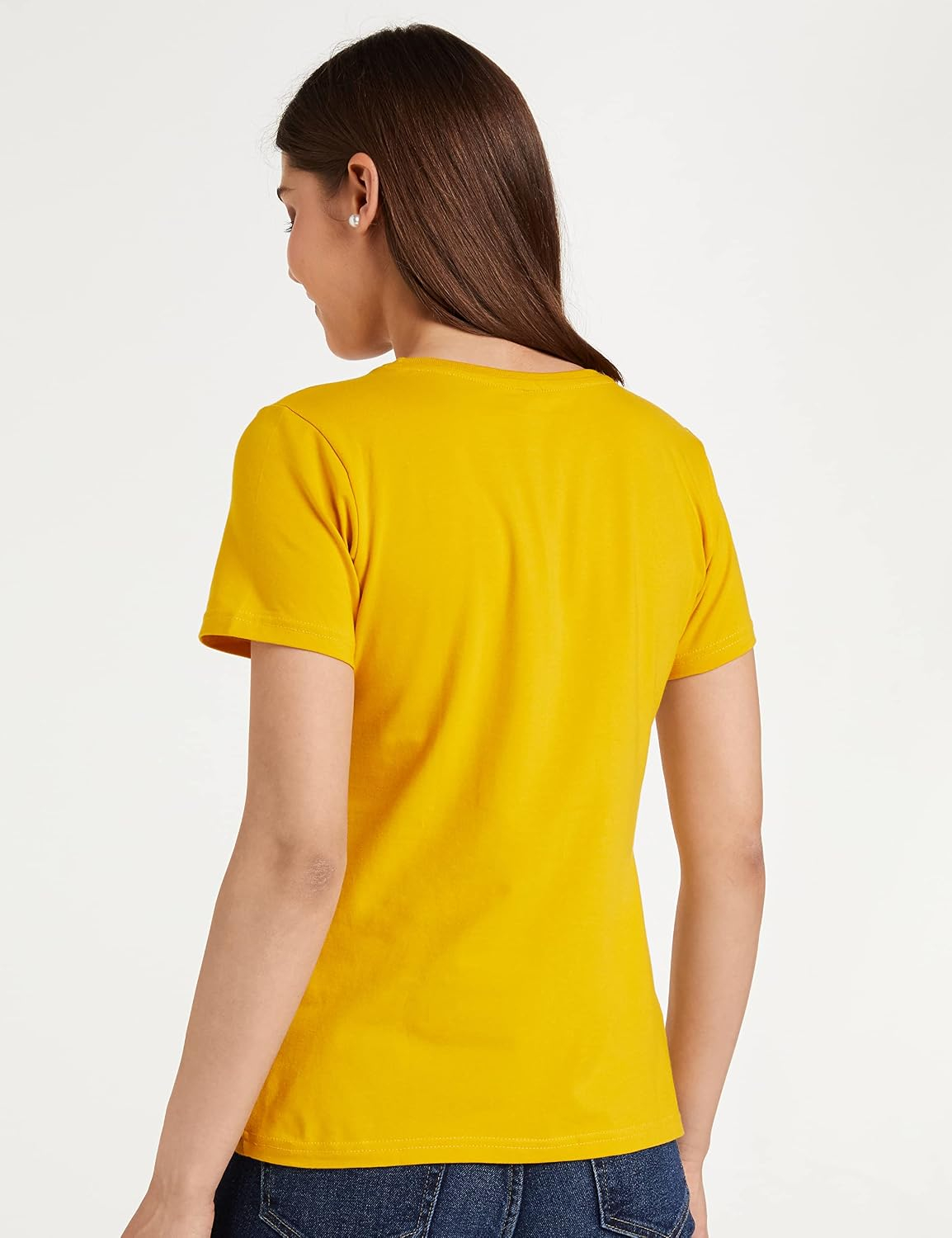 Women's Stretch Cotton Crew-Neck T-Shirt - Image 83