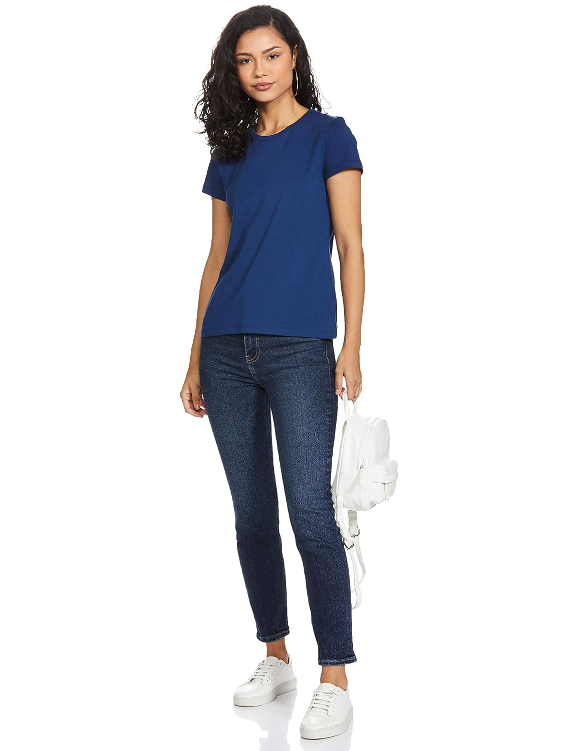 Women's Stretch Cotton Crew-Neck T-Shirt - Image 107