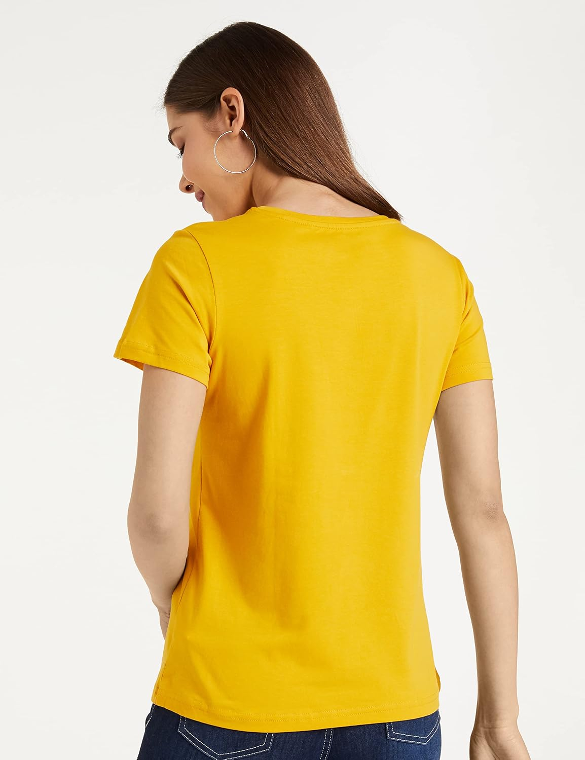 Women's Stretch Cotton Crew-Neck T-Shirt - Image 111