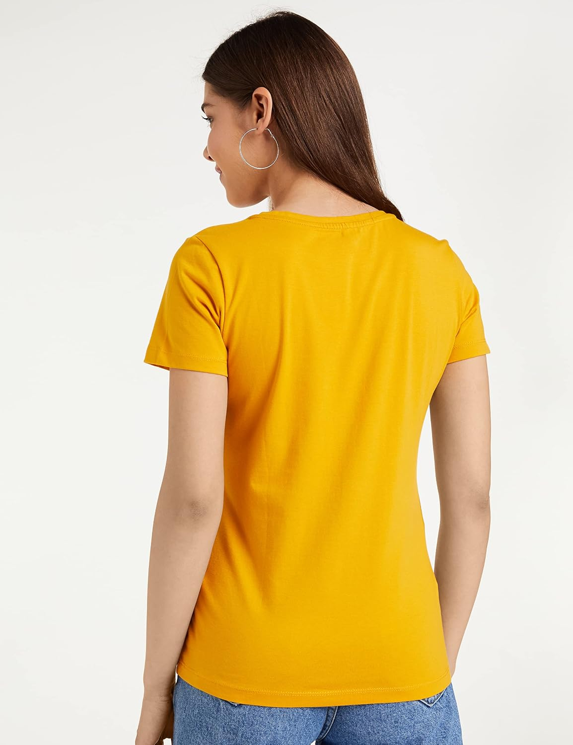 Women's Stretch Cotton Crew-Neck T-Shirt - Image 132