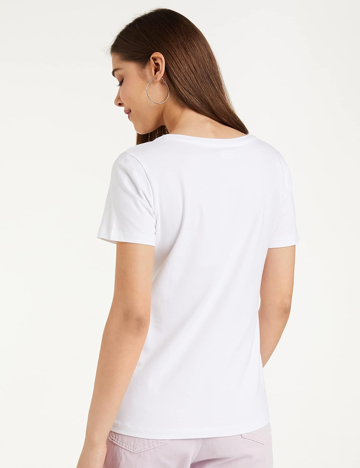 Women's Stretch Cotton Crew-Neck T-Shirt - Image 141