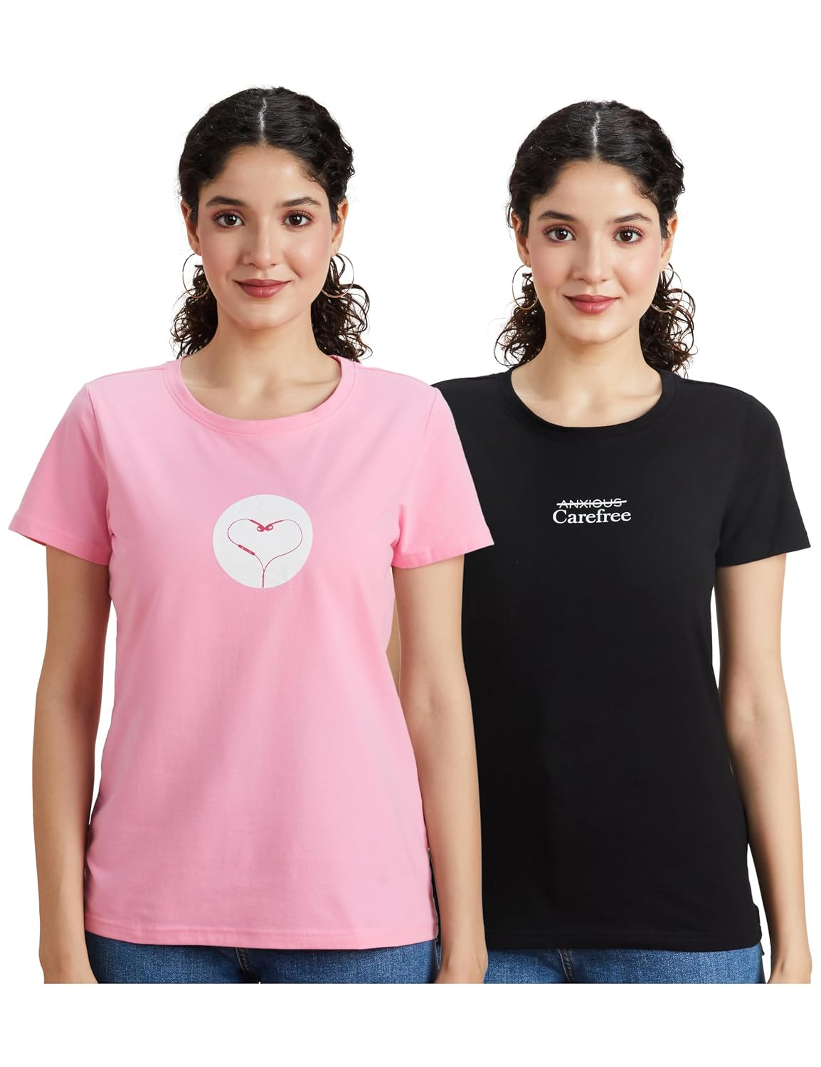 Women's Stretch Cotton Crew-Neck T-Shirt - Image 150