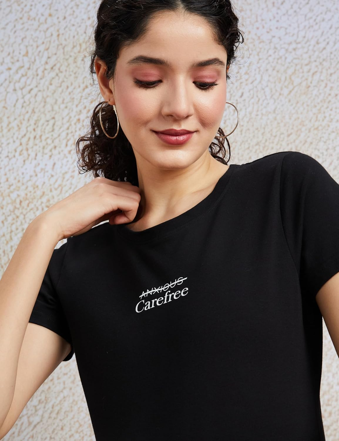 Women's Stretch Cotton Crew-Neck T-Shirt - Image 154