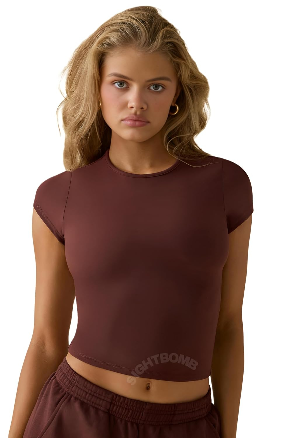 Women's Soft-Touch Round-Neck T-Shirt - Image 13