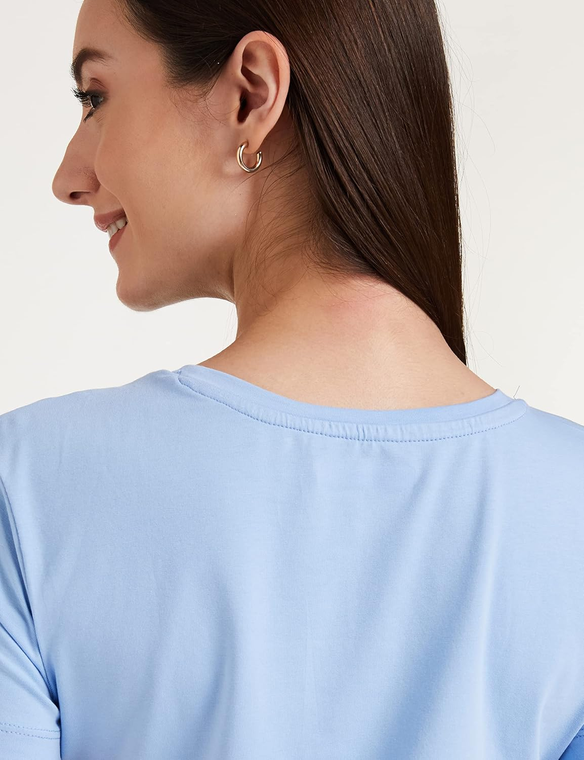Women's Stretch Cotton Sleeveless T-Shirt - Image 14