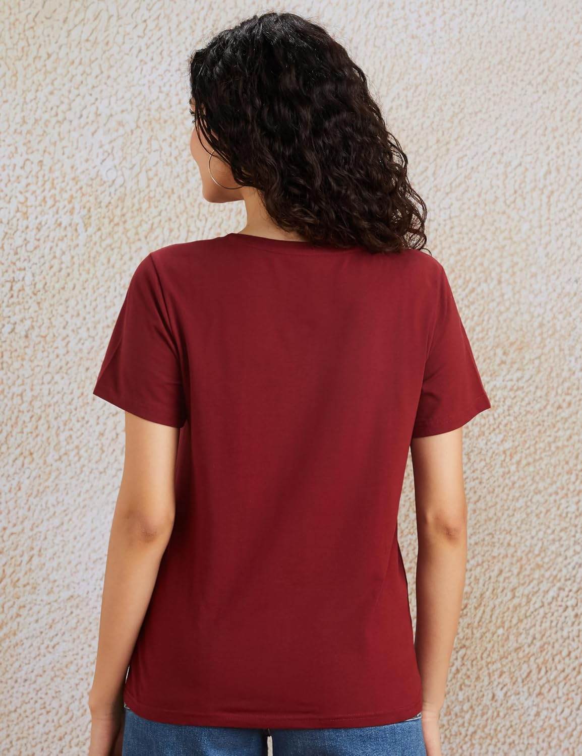 Women's Stretch Cotton Sleeveless T-Shirt - Image 39