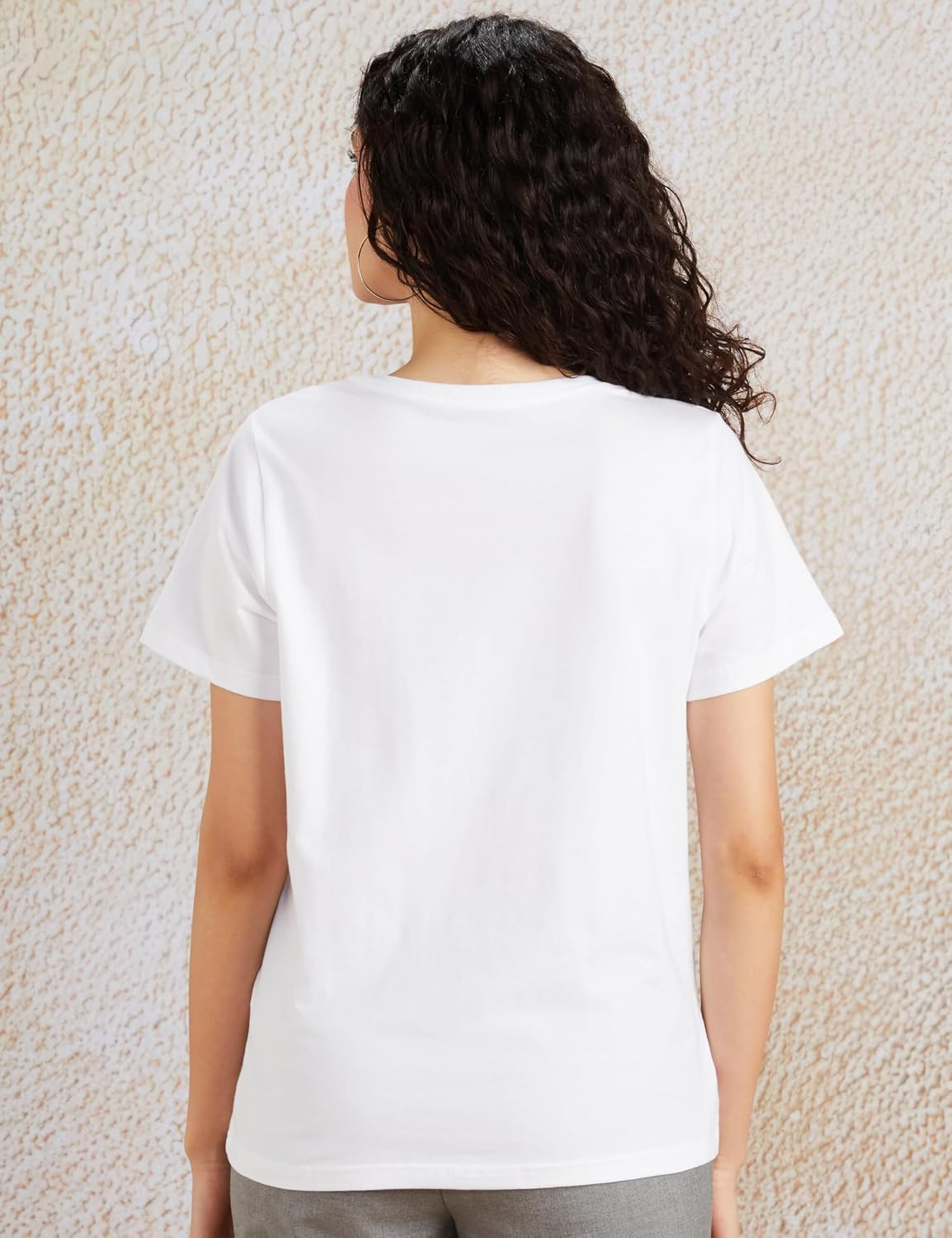Women's Stretch Cotton Sleeveless T-Shirt - Image 52