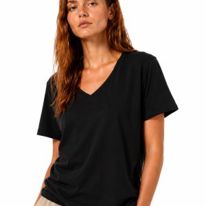 Women's Cotton V-Neck Everyday T-Shirt