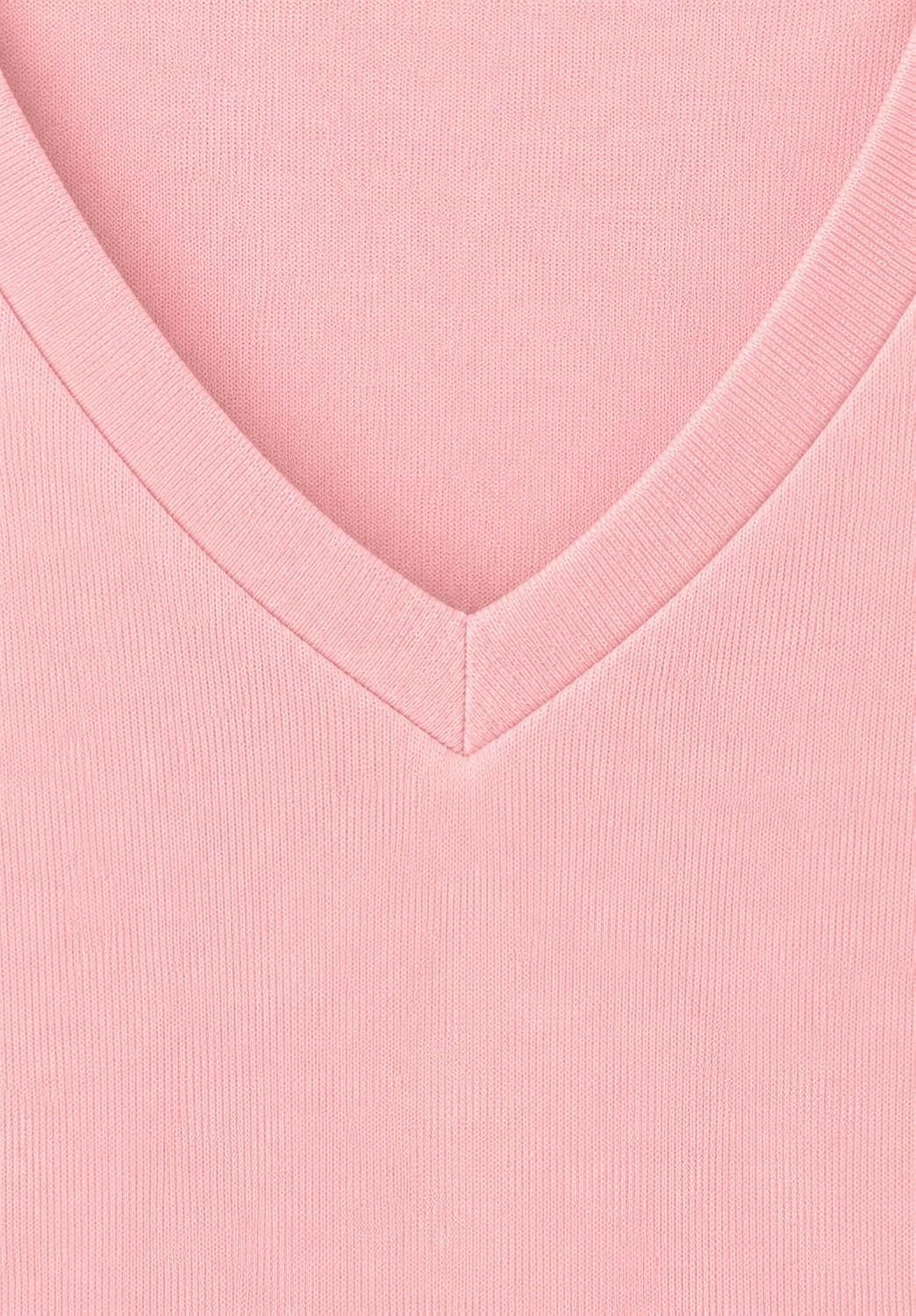 Women's Cotton V-Neck Everyday T-Shirt - Image 25